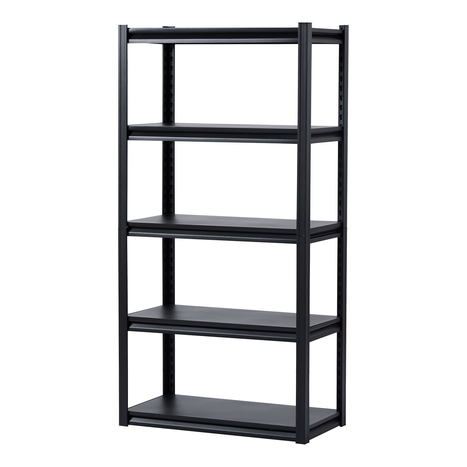 5 Tier Adjustable Metal Shelving, 2000 lbs, 16x32x63 Inches, Garage Utility Rack