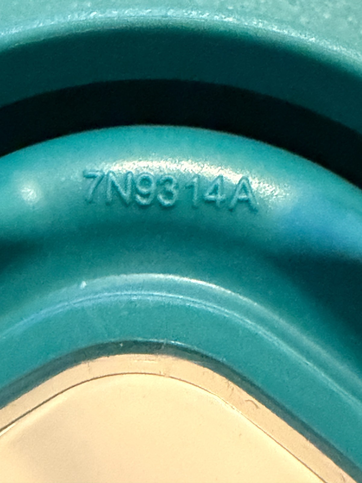 Rubbermaid Storage Container Replacement Lid ONLY 10M3M4 TEAL Green w/ Window 7″