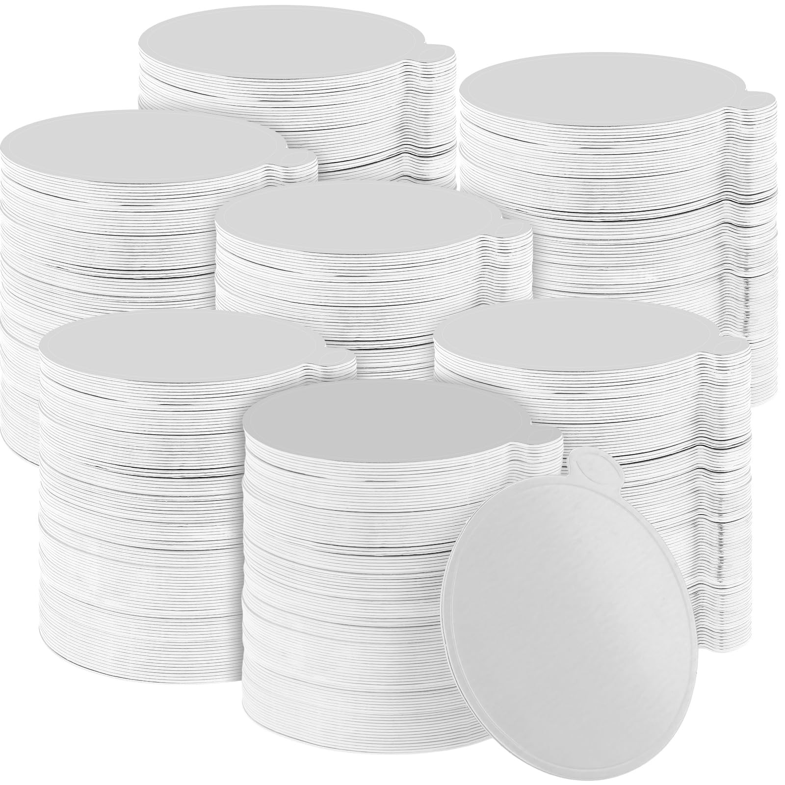 800 PCS Silver Mini Cake Boards 3.5 Inch Round Cardboard Cupcake Base