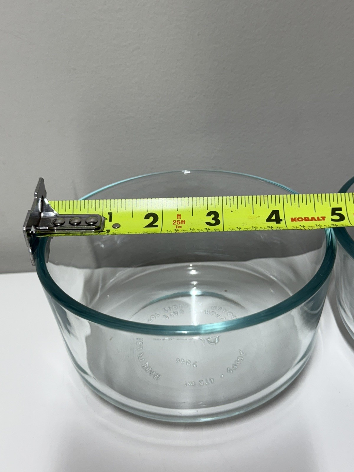 Pyrex 7200 Simply Store 2-Cup Round Glass Food Storage Bowl (2-Pack) NO LIDS