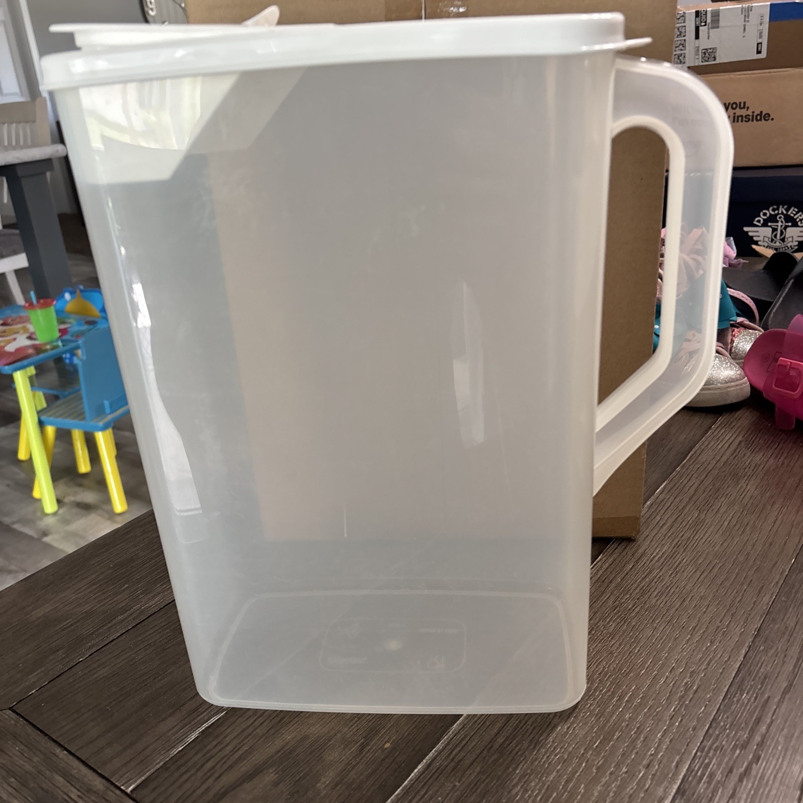 Buddeez Clear Plastic Cereal Dispenser 005-1 Food Storage Container