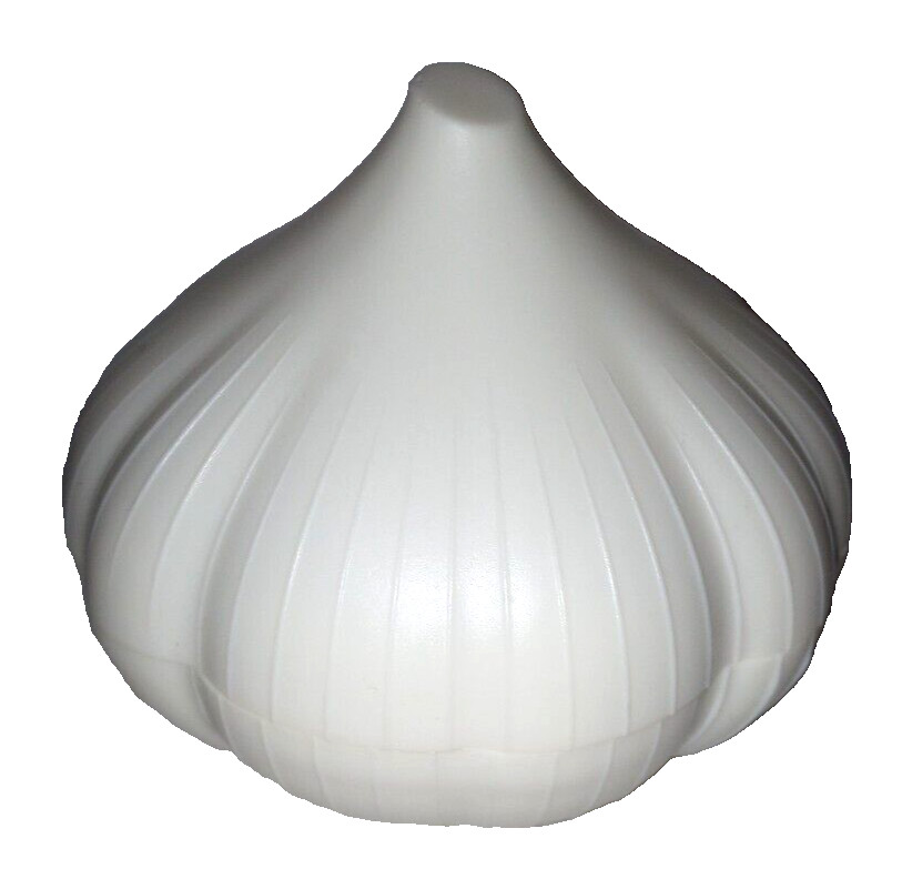 Onion Reuseable Storage Container – Hutzler Brand – Onion Shape – White – Good