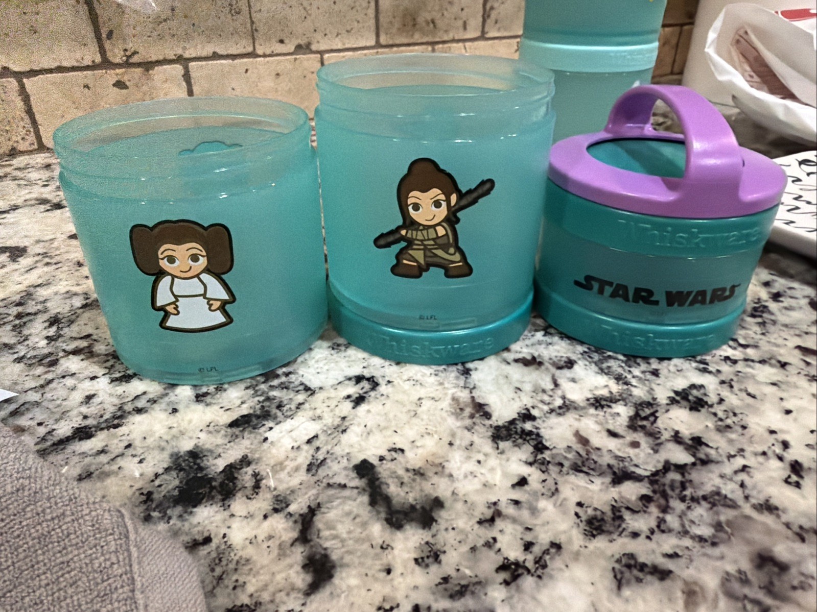 Whiskware Star Wars Stackable Snack Pack Containers