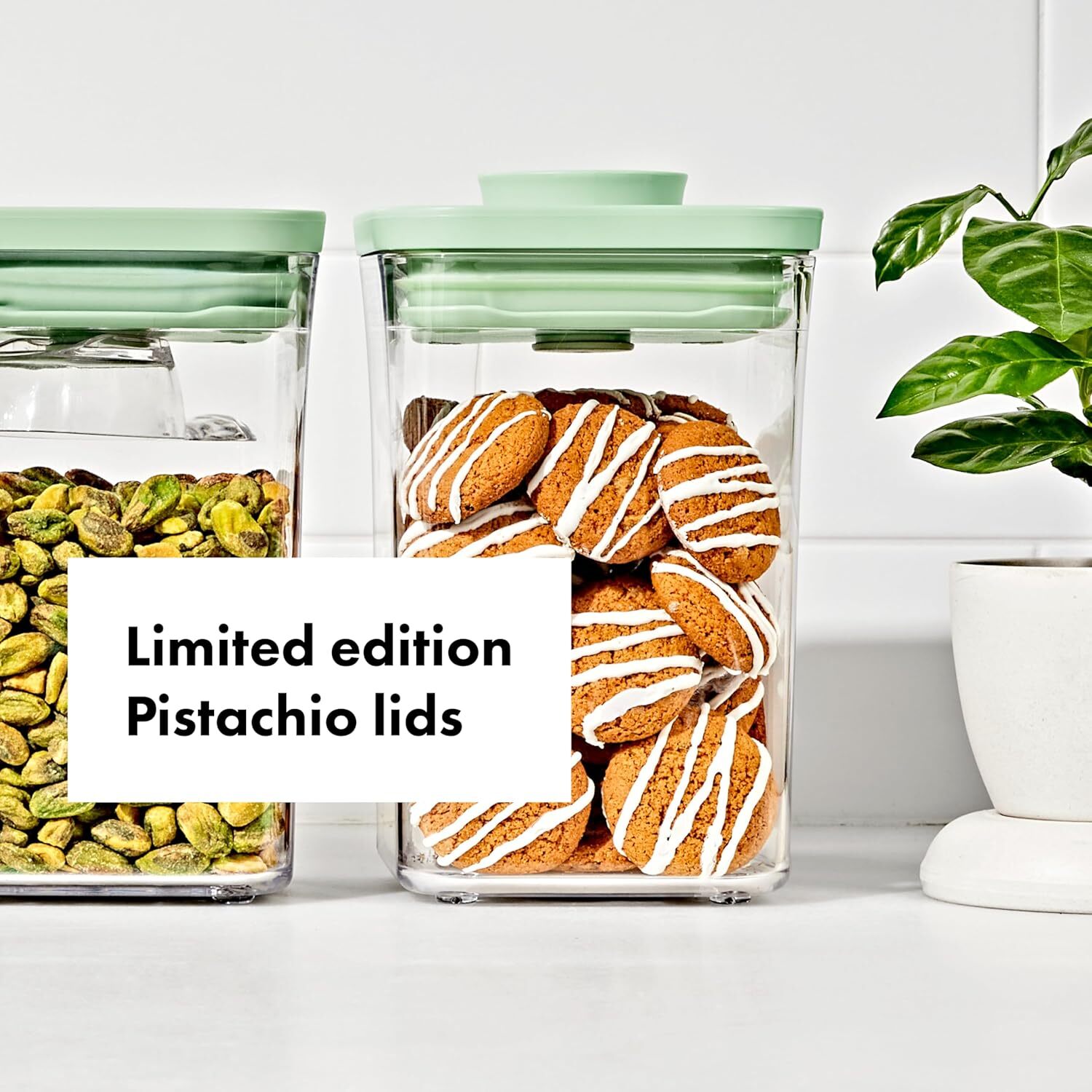 Good Grips 3 Pcs POP Container Set with Mini Scoops – Limited Edition Pistachio