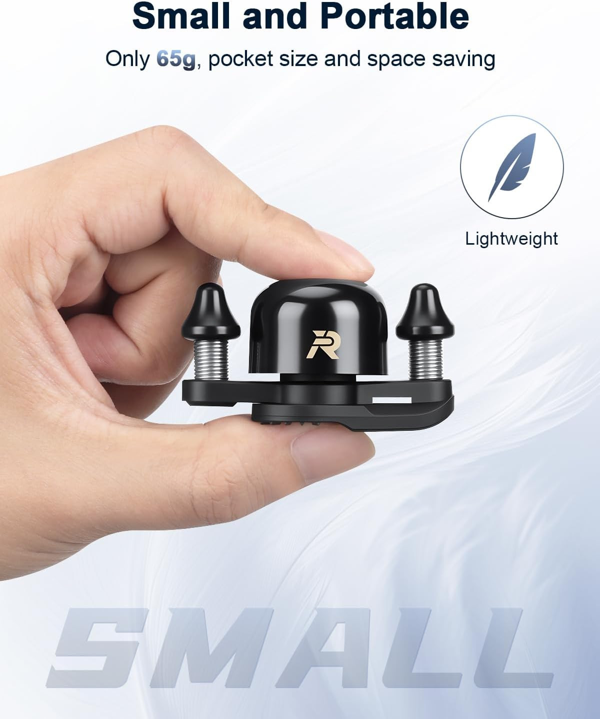 Bike Bells for Adults Max 100Db, Portable Copper Case Bicycle Bell Fits 22.2-31.