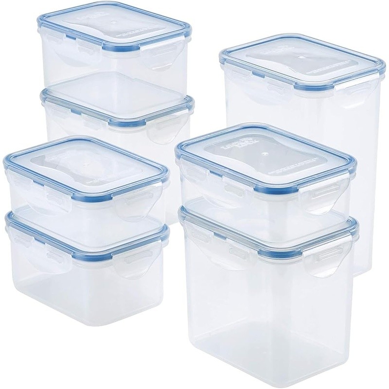 Airtight Food Storage Containers BPA Free Microwave Safe Leakproof Kitchen Set