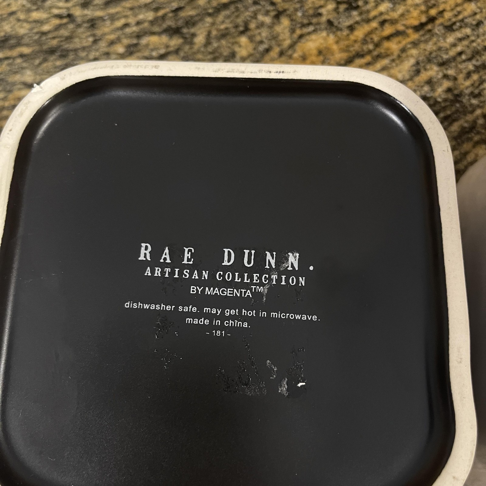 Rae Dunn YUM Ceramic Food Storage Bowls Set of 3 Vented Lids Artisan Magenta