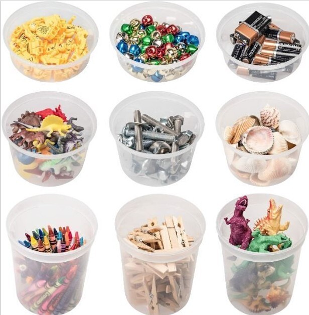 8oz Deli Food Storage Containers with Lid Togo Soup Cup Microwave Safe