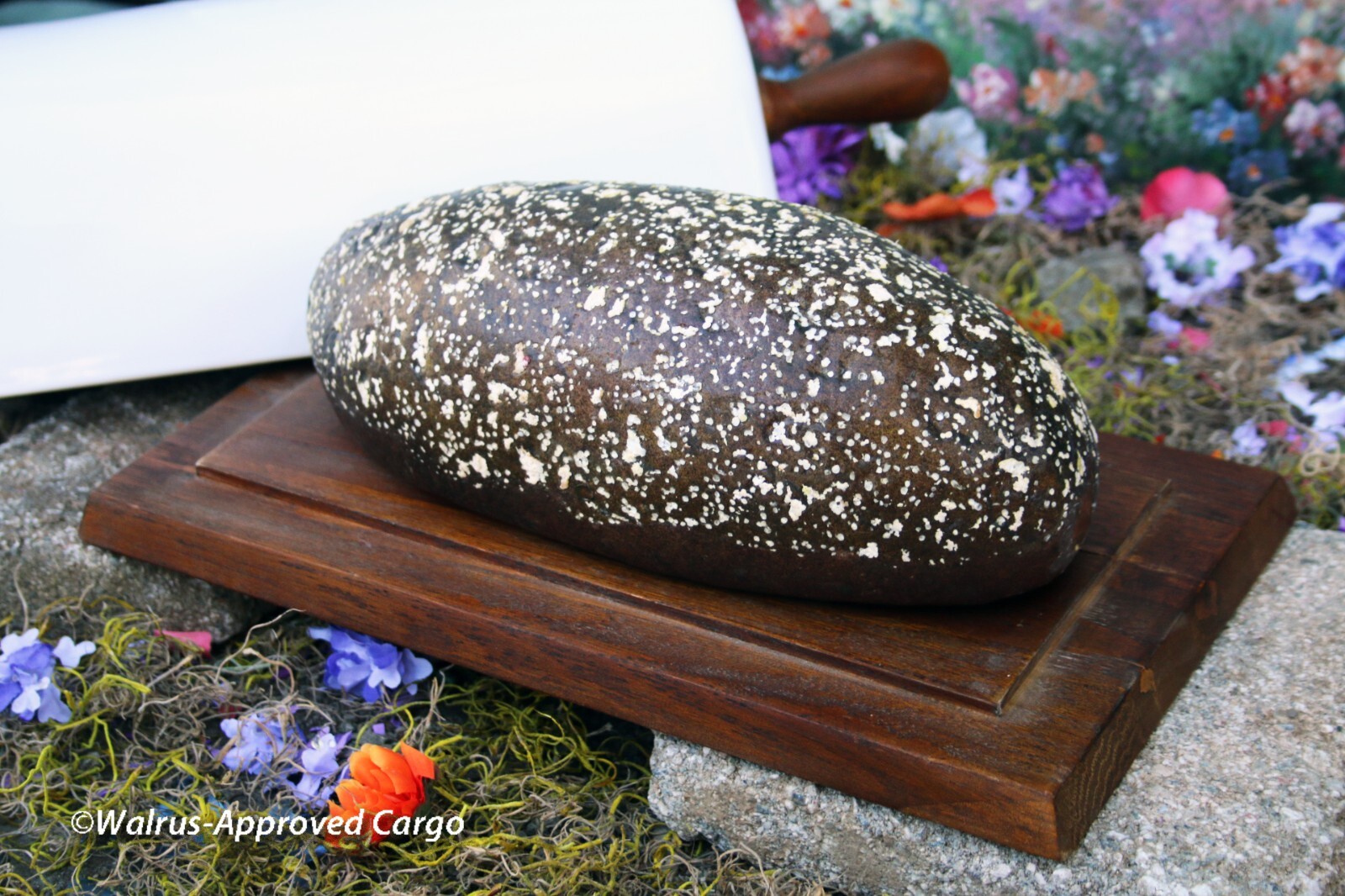 POTTERY BARN ROLLING PIN BREADBOX – RARE AND JUST WHAT YOU KNEAD IN THE KITCHEN!