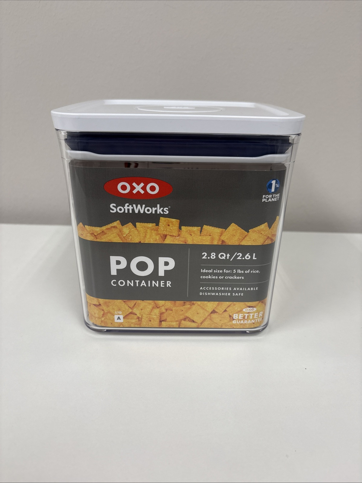 OXO Good Grips 2.8 qt/2.6 L Clear Pop Container, NEW