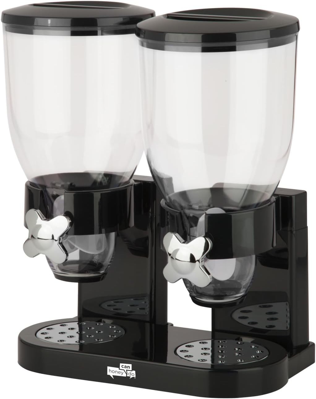 Airtight Dry Food Dispenser with Twist Control – 1 oz Portions, 17.5 oz Each