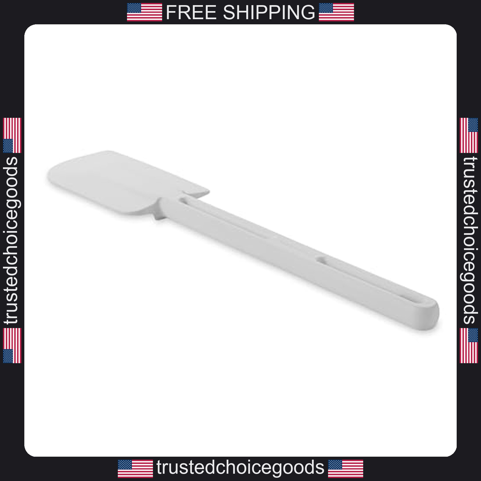 Rubbermaid Commercial Spatula 13.5 Inch Food Scraper Dishwasher Safe White