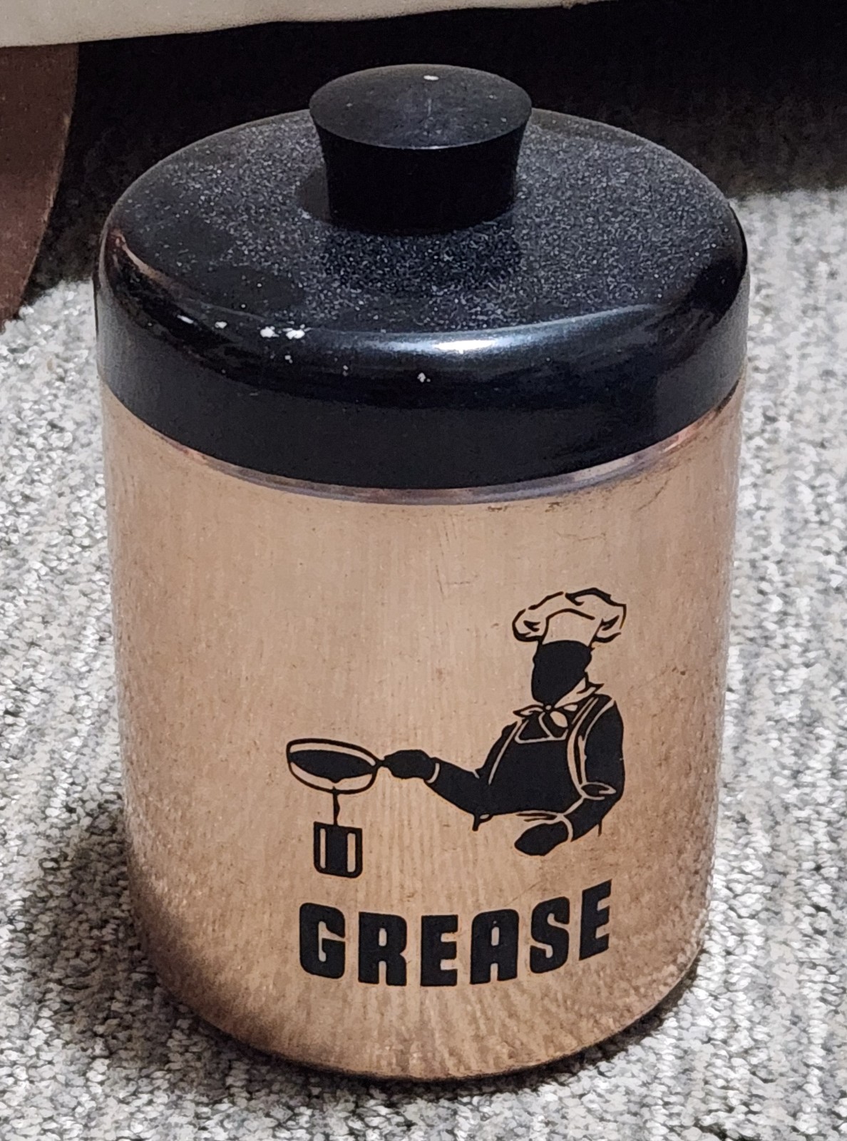 ESTATE FIND: Kitchen Container For Bacon Grease And More. Pre-owned