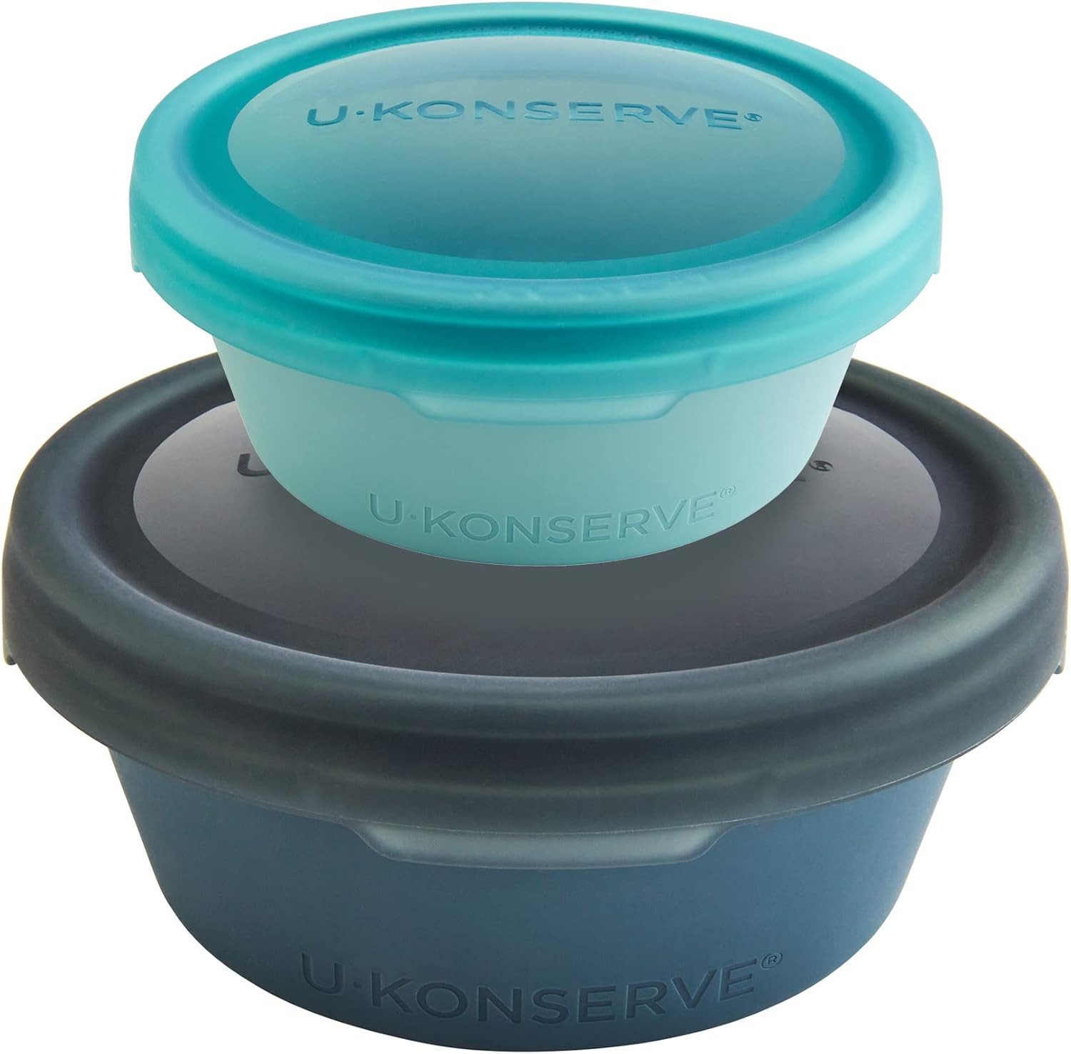 Platinum Silicone Nested Duo Food Storage Bento Box Dual Seal Container – Two Pa