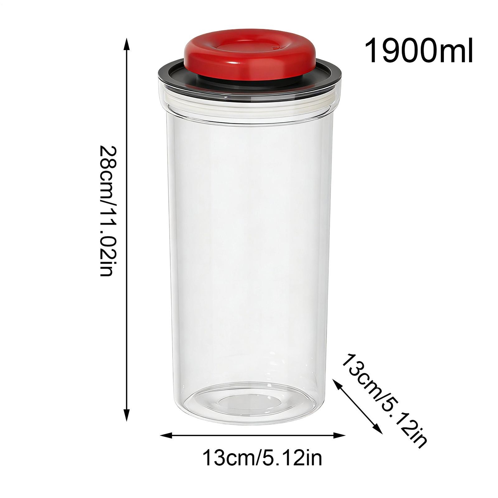 Airtight Storage Container Leakproof Vacuum Sealing Airtight Food