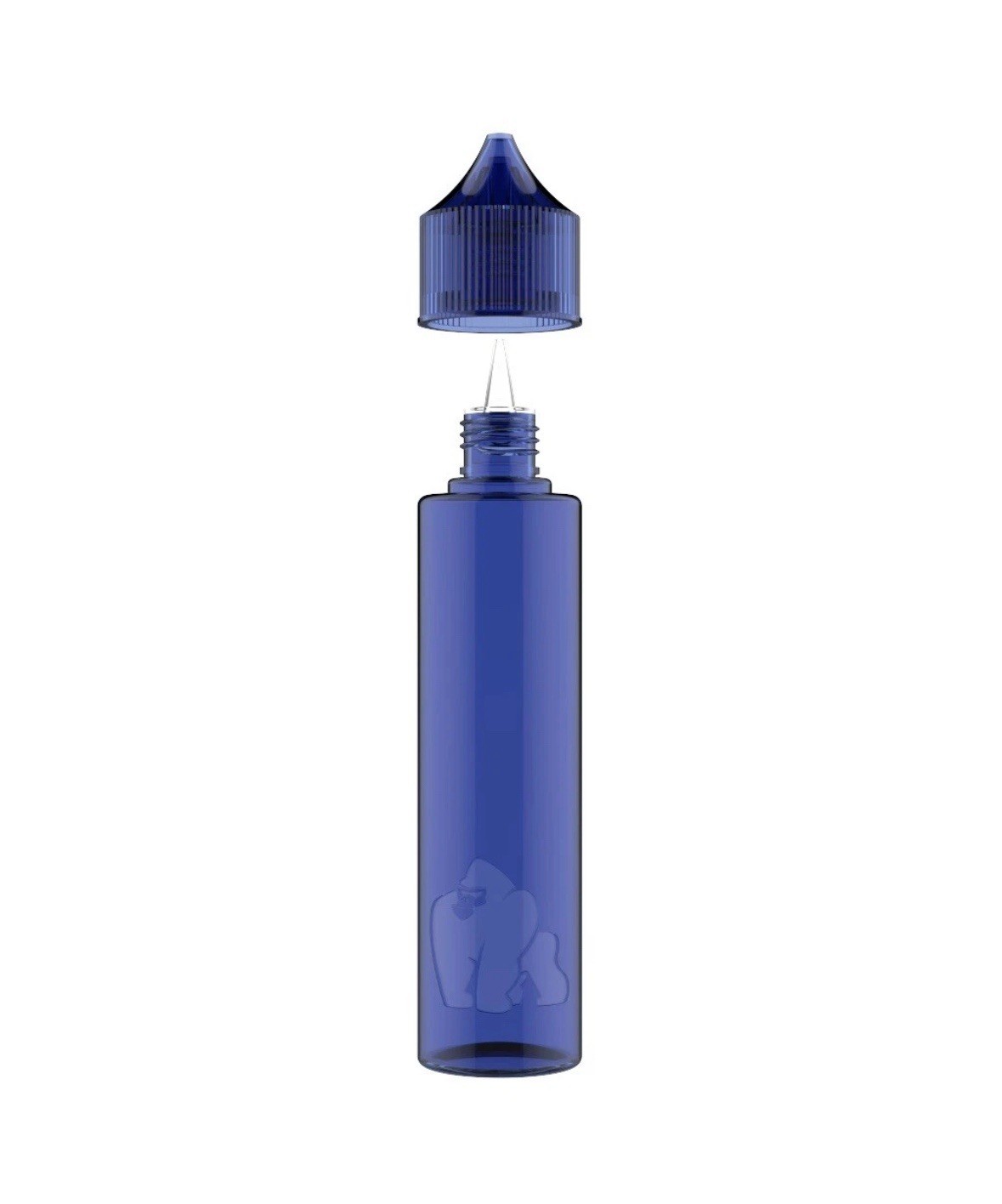 CHUBBY GORILLA 60ML LDPE SOFT AUTHENTIC BOTTLES (10pack) BLUE