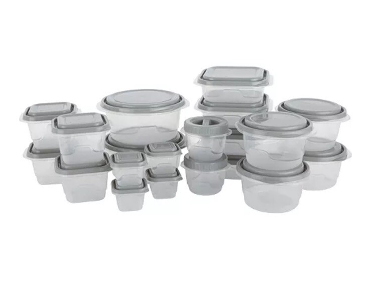 Goodcook EveryWare 40 PC Square Food Storage Containers + Lids