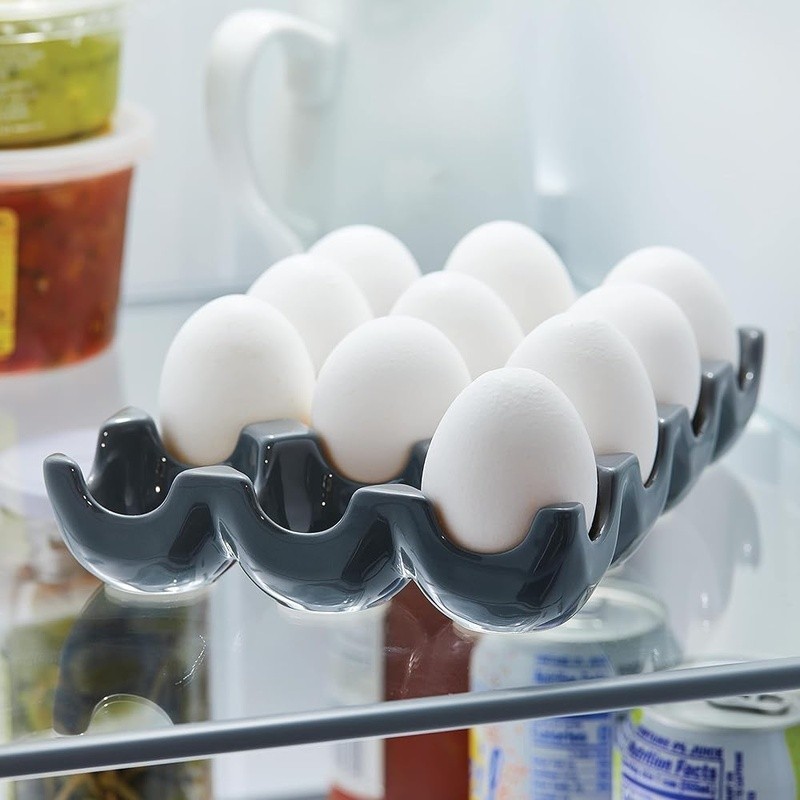 Ceramic Egg Tray Dishwasher Safe Deviled Eggs Appetizers Kitchen Storage New