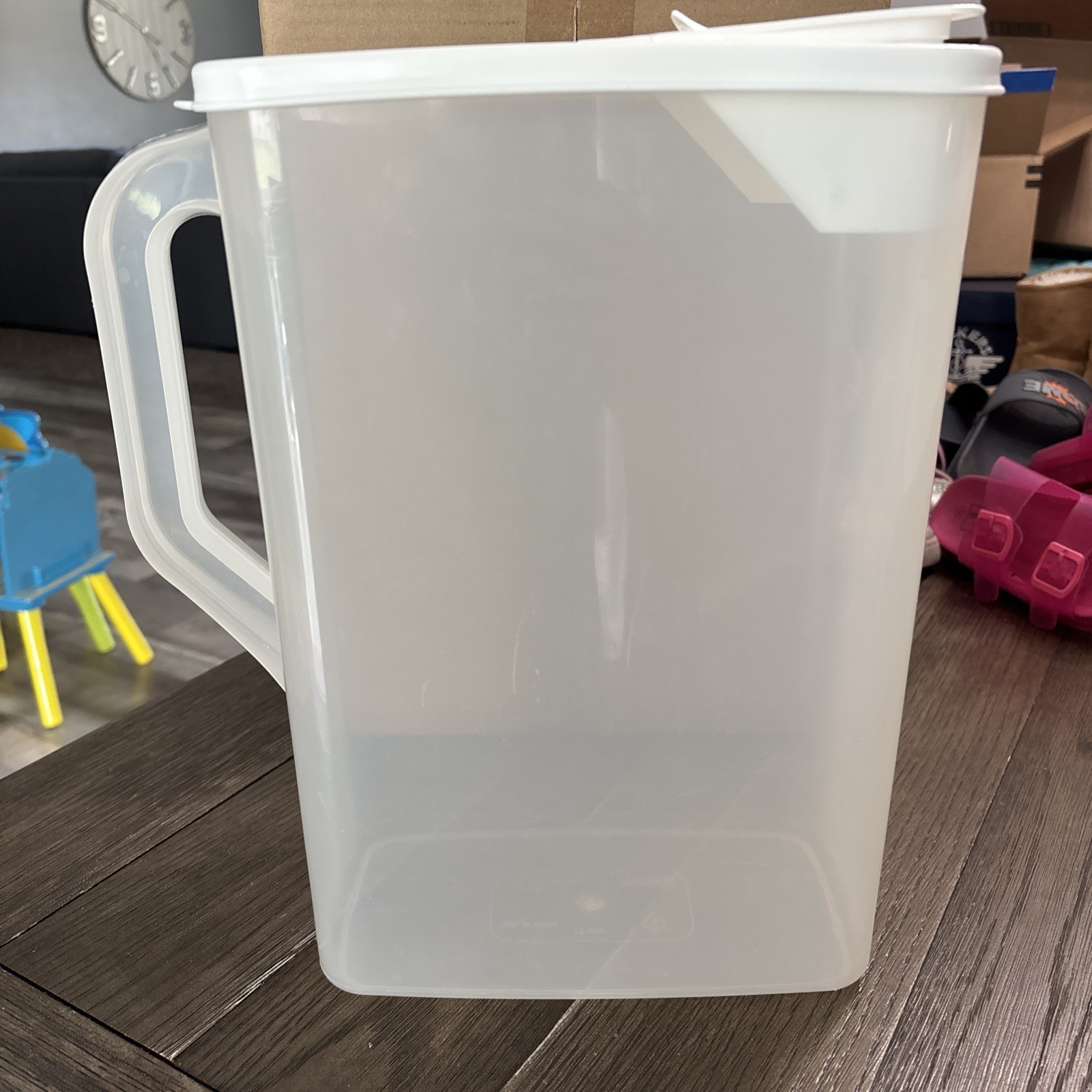 Buddeez Clear Plastic Cereal Dispenser 005-1 Food Storage Container