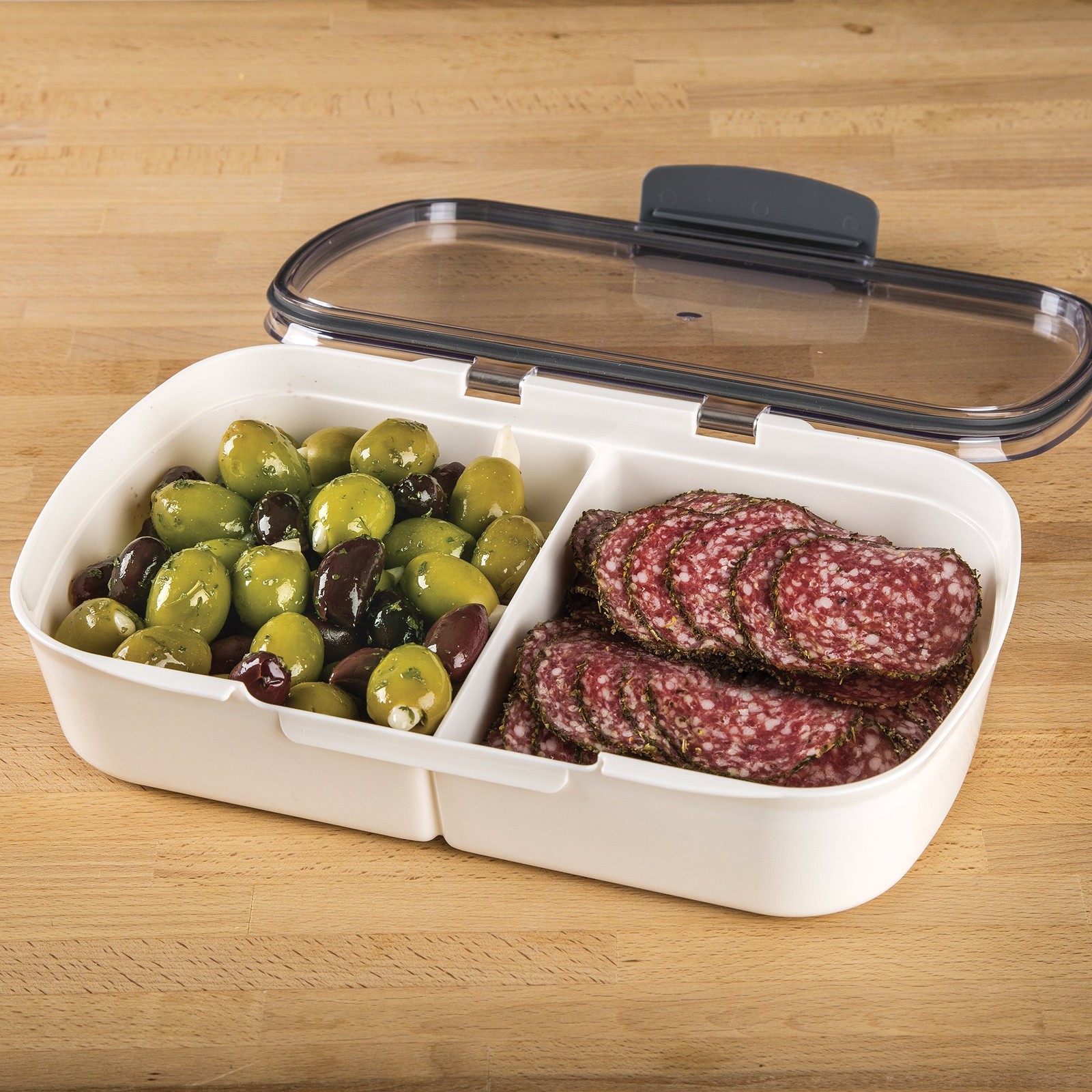 4-Piece Deli Container Set – Airtight, BPA-Free Food Storage with Freshness L…