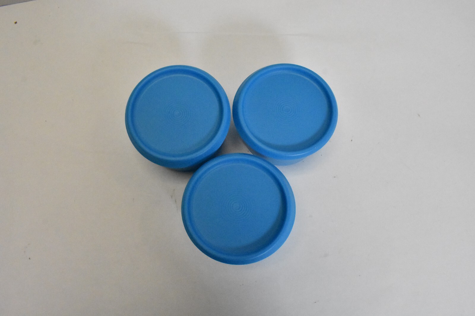Tupperware One Touch Canister Blue 575ml Kitchen Food Pantry Storage Lot of 3
