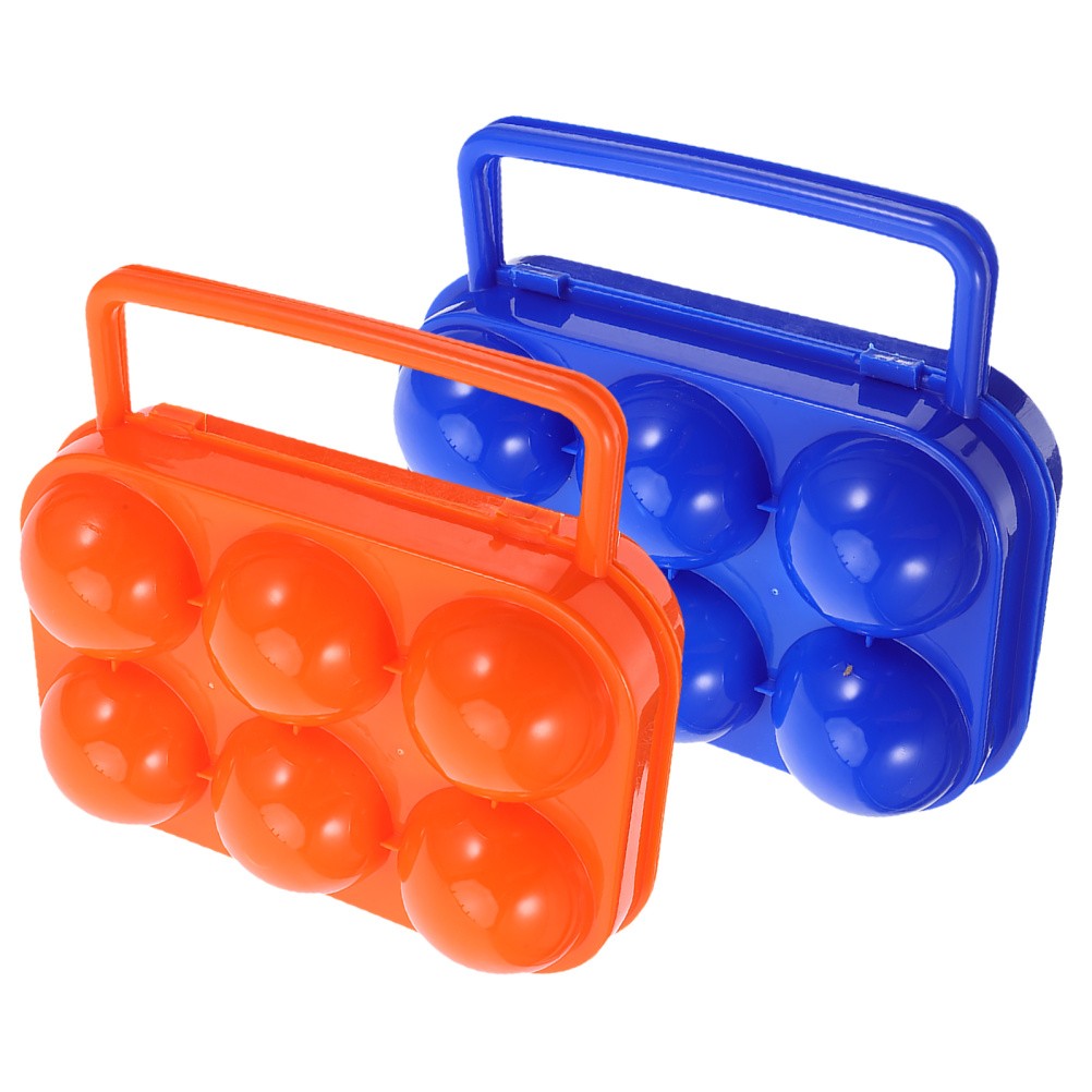 2 Pcs Refrigerator Egg Trays Fridge Holder Kitchen Organizer Storage