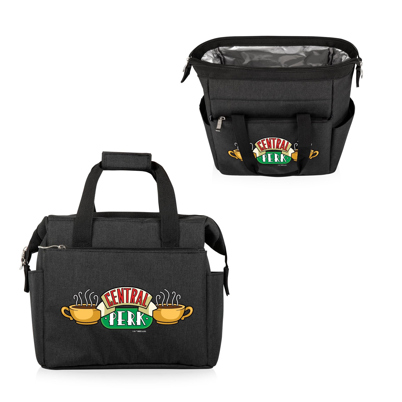 PICNIC TIME Friends Central Perk On The Go Lunch Bag Cooler Lunch Box Insulated