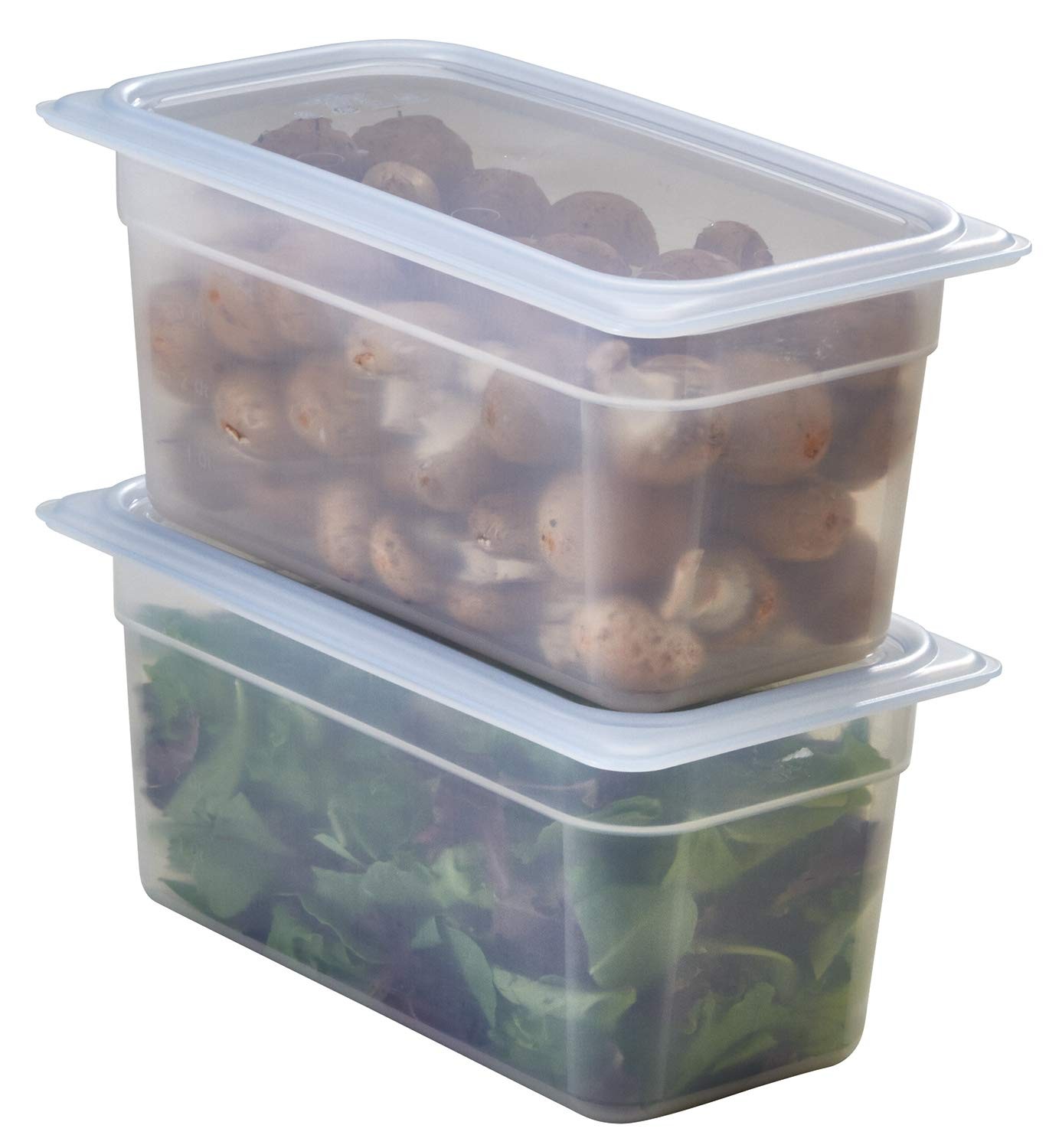 6 PCS 36PP190 Food Pan 1/3 Size 6 Inch High Commercial Kitchen Storage Box