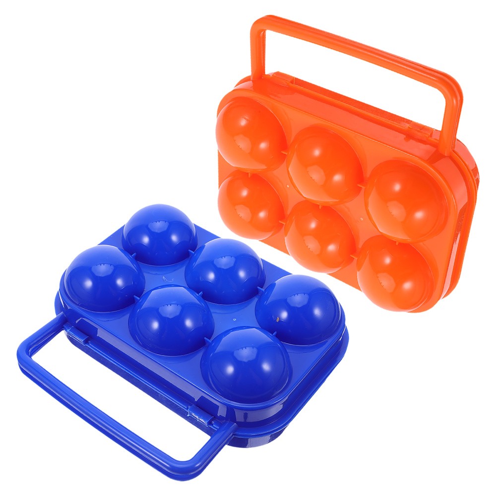 2 Pcs Refrigerator Egg Trays Fridge Holder Kitchen Organizer Storage